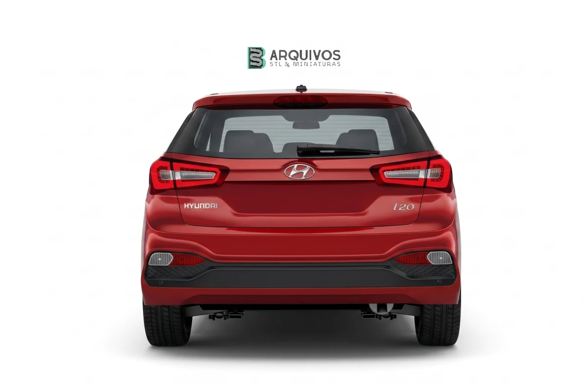 Modelo 3D STL - Hyundai i20 2019 — foto 5